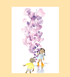 藤の花と子ども